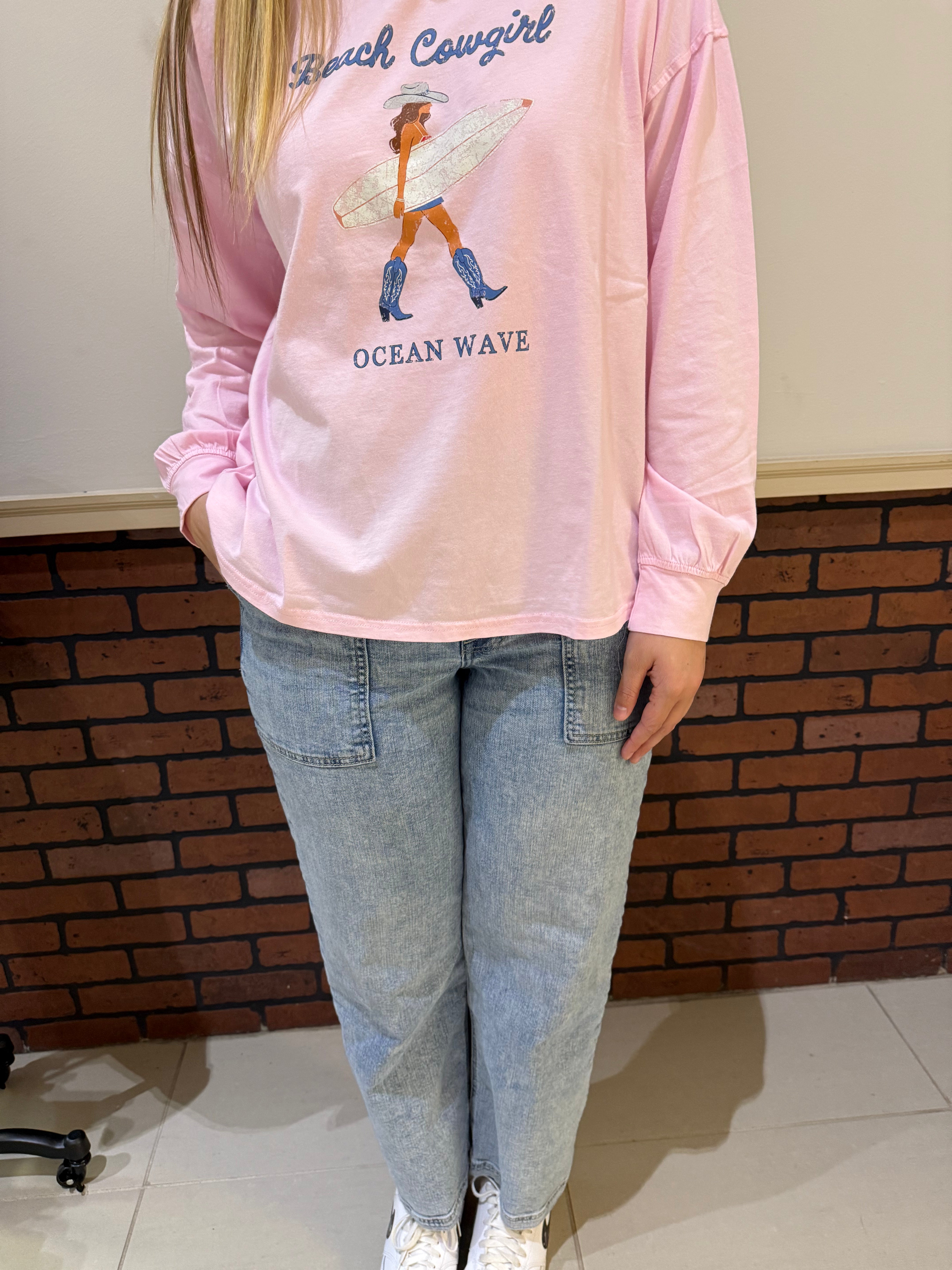 Beach Cowgirl Long Sleeve