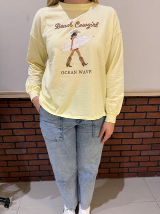 Beach Cowgirl Long Sleeve