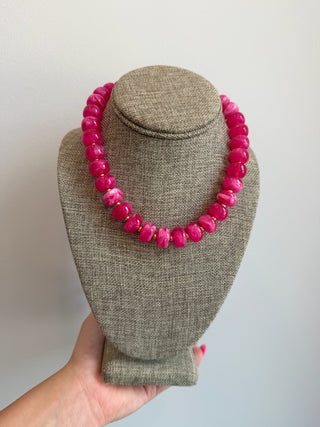 Hart Designs | Poppi Necklace Fuchsia