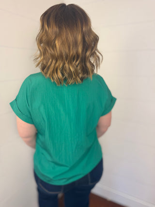 Lucky Me Tie Waist Top