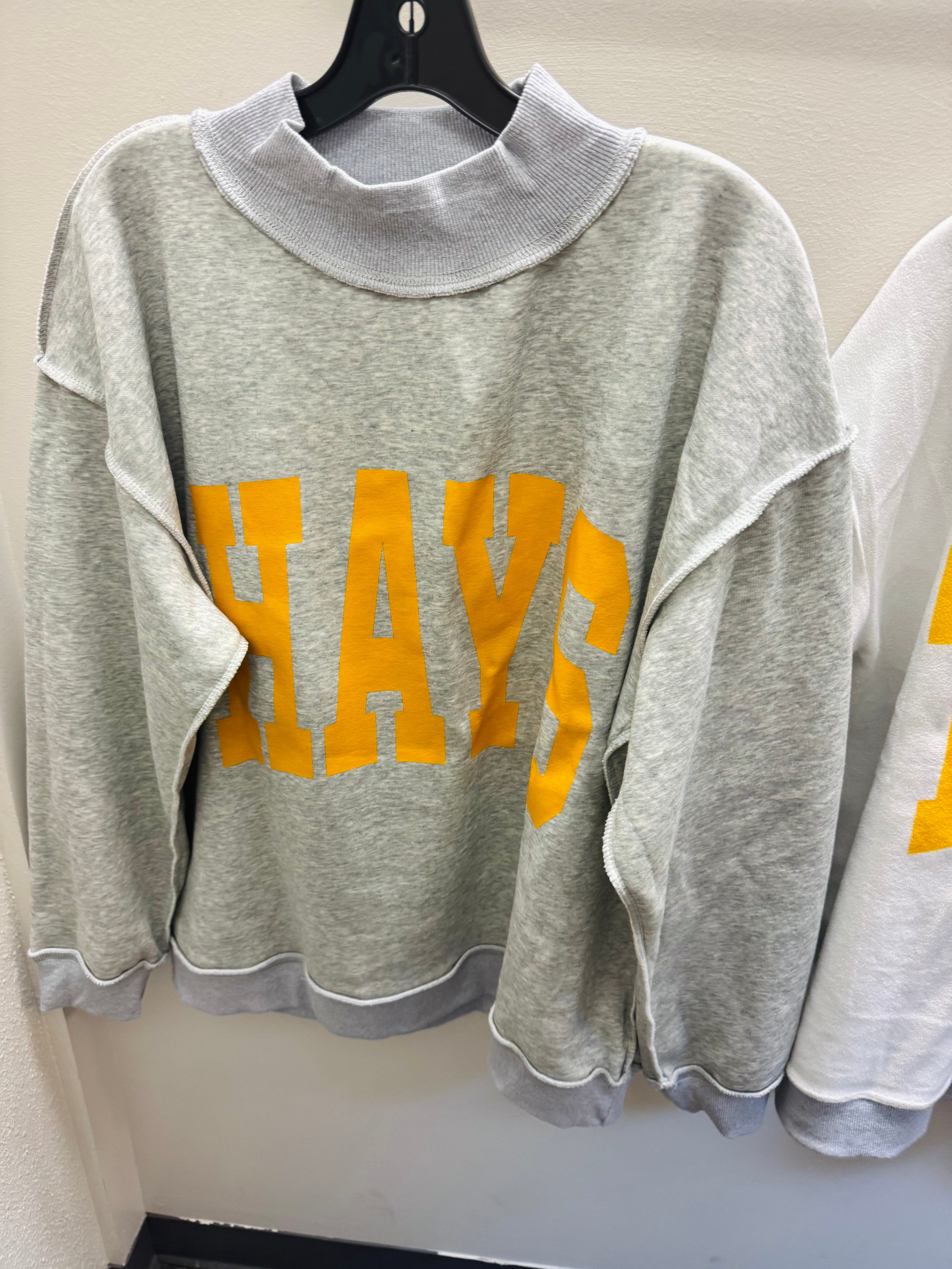 Reversible Tigers Mock Neck