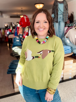 Mallard Duo Knit Sweater