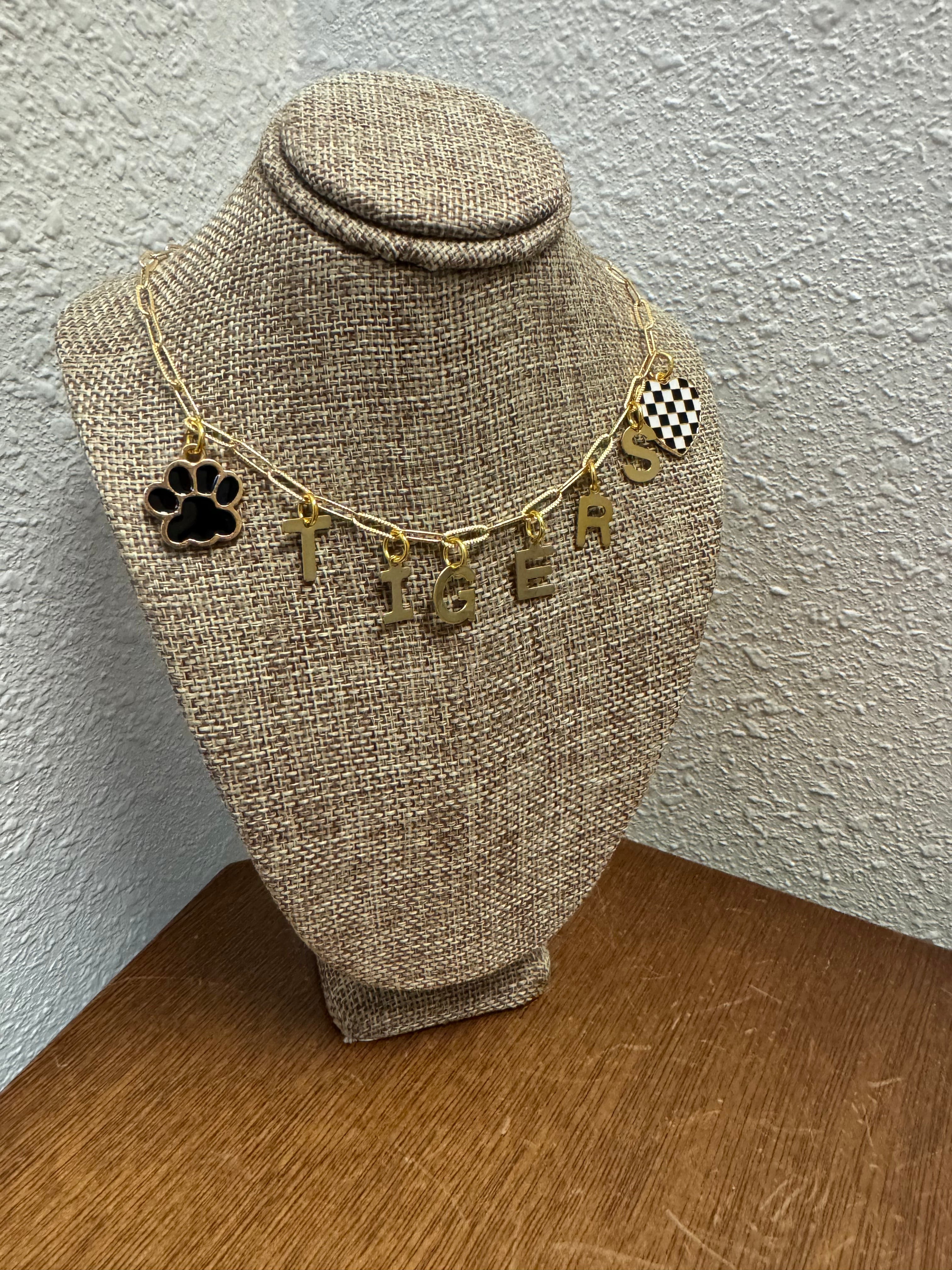 Tigers Charm Necklace - style 2