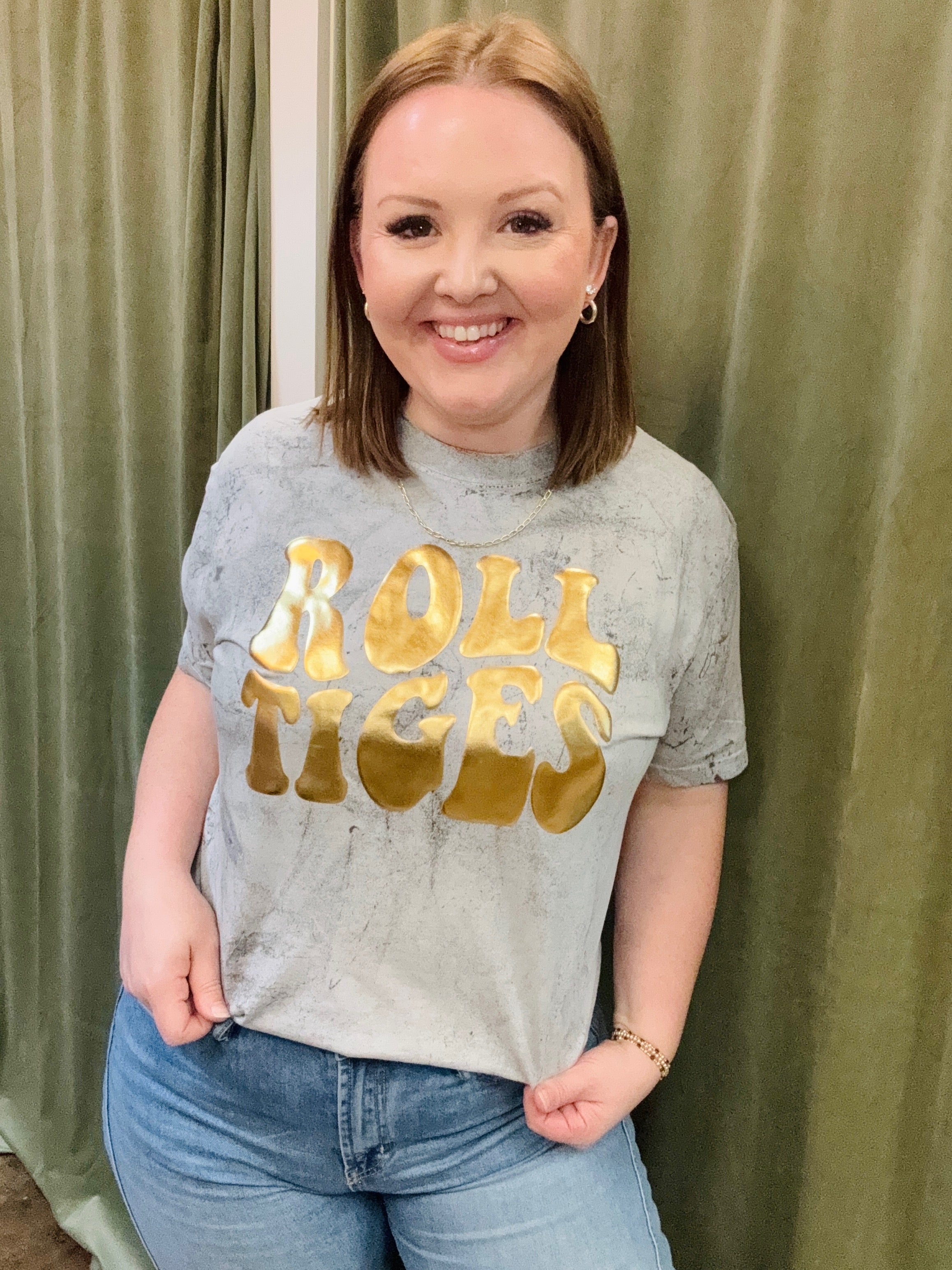 Roll Tiges Wavey Puff Tee: Smoke