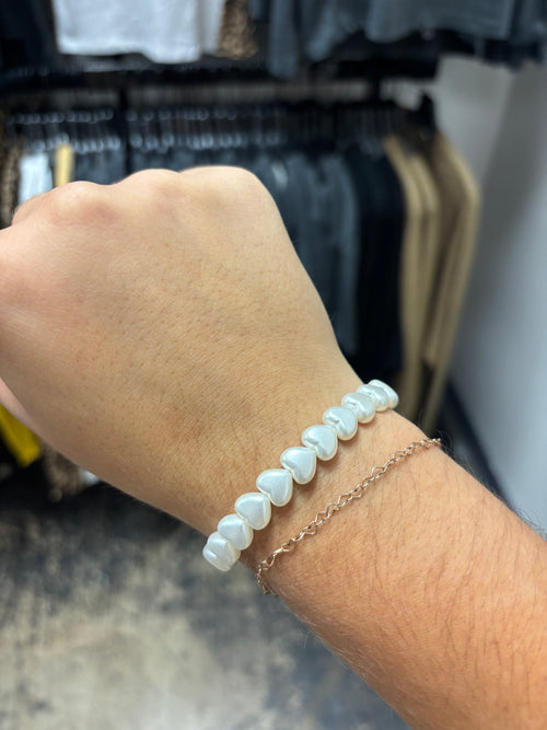 Heart Beaded Bracelet