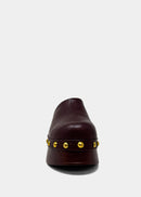 Shu Shop Lilly Clog Wine