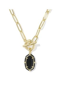Kendra Scott Elisa Enamel Link And Chain Necklace