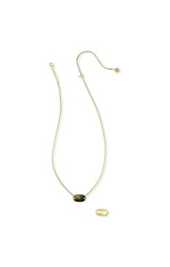 Kendra Scott Elisa Riveted Short Pendant Necklace