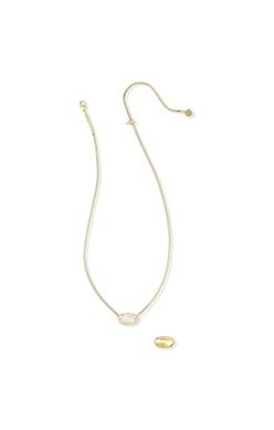 Kendra Scott Elisa Riveted Short Pendant Necklace