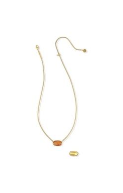 Kendra Scott Elisa Riveted Short Pendant Necklace