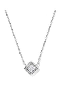 Kendra Scott Mallory Crystal Short Pendant Necklace