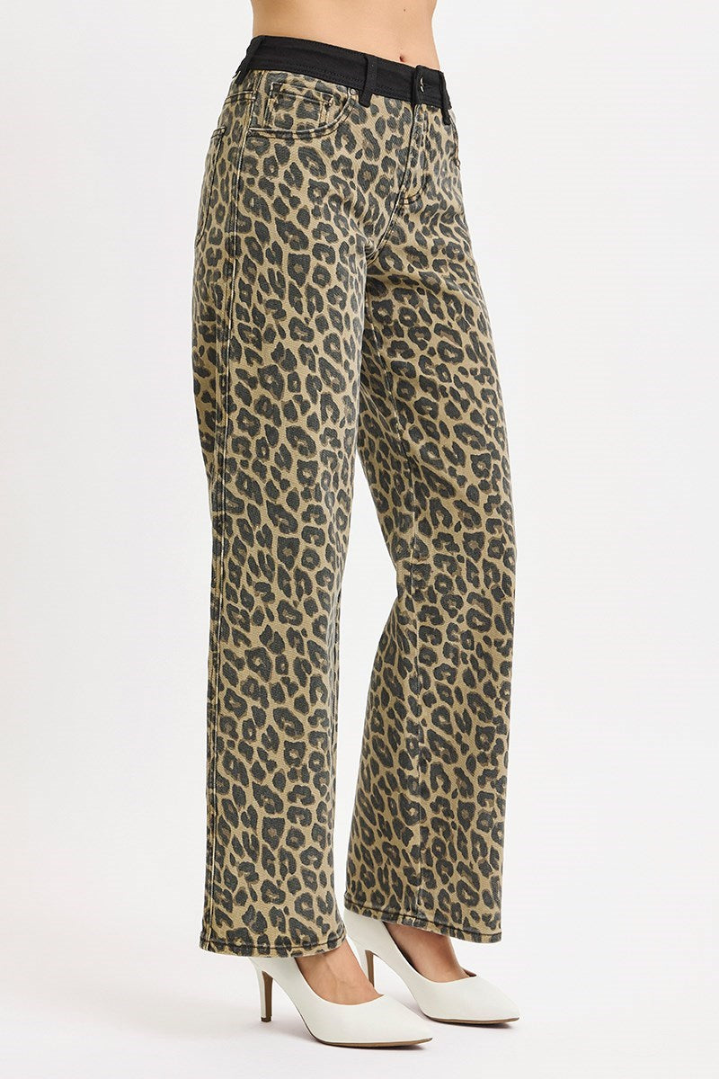 Lennox Leopard Jean