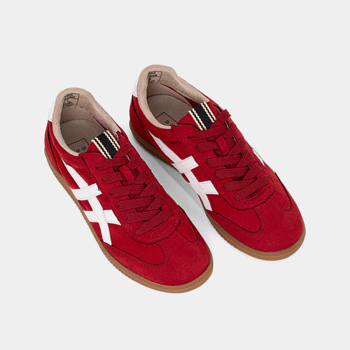 Sasha Sneaker Red Suede