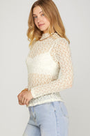 Greer Lace Top Cream