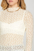 Greer Lace Top Cream