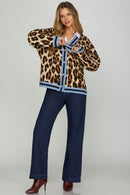 Mia Leopard Cardigan