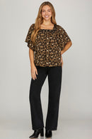 Scarlett Leopard Blouse