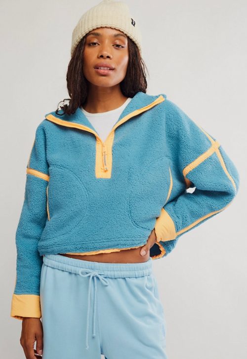 Mountain High Half Zip Fleece Celestial Blue
