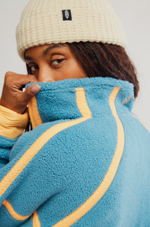 Mountain High Half Zip Fleece Celestial Blue