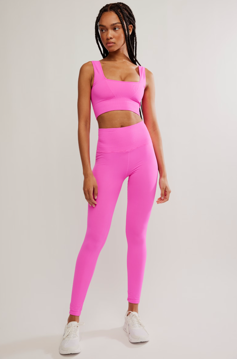Good Karma Leggings Fuchsia Flirt