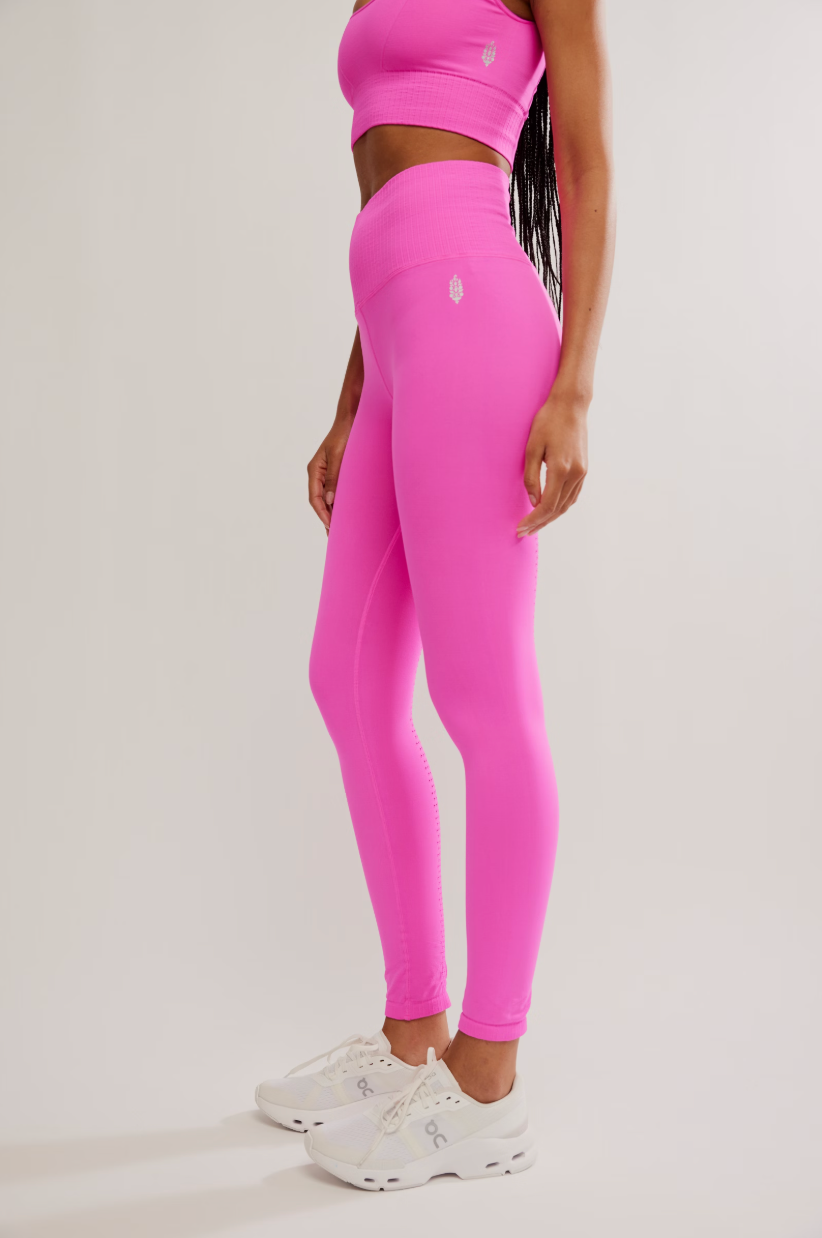 Good Karma Leggings Fuchsia Flirt