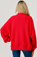 Cloudburst Mock Neck Off White