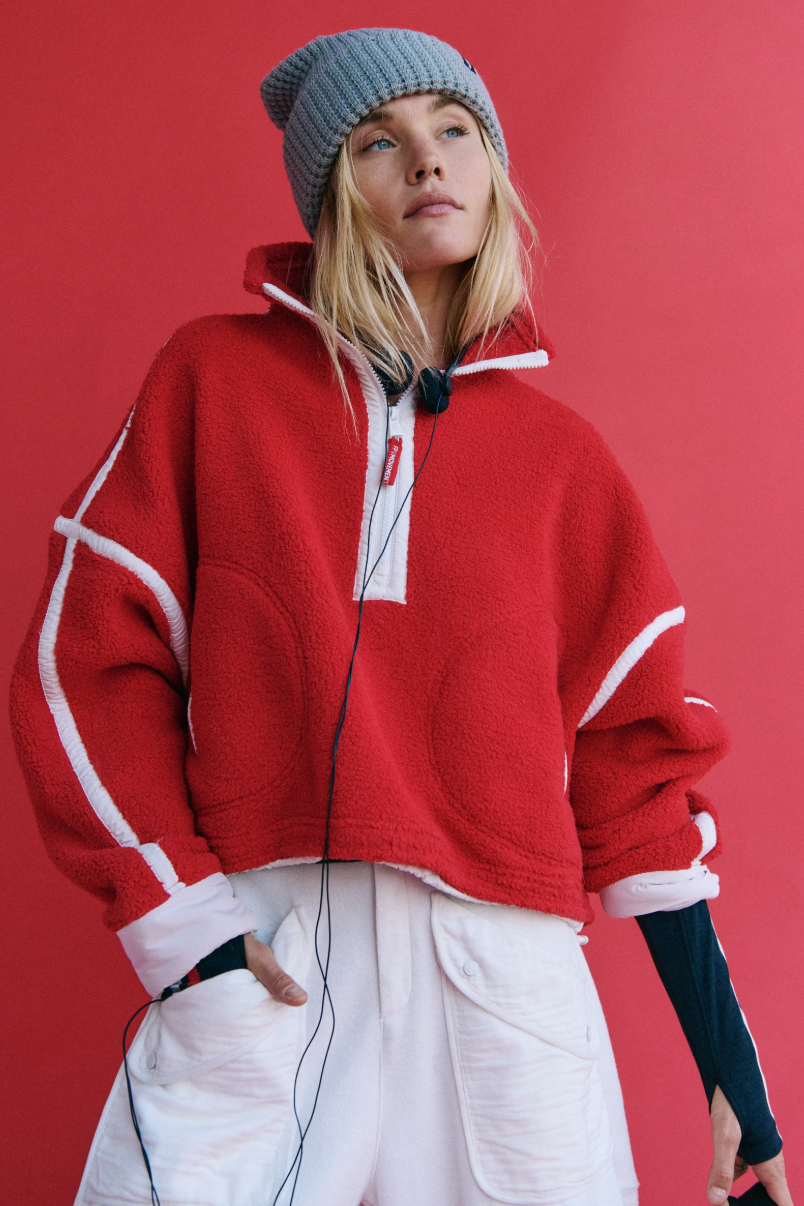 Mountain High Half Zip Fleece Winterberry