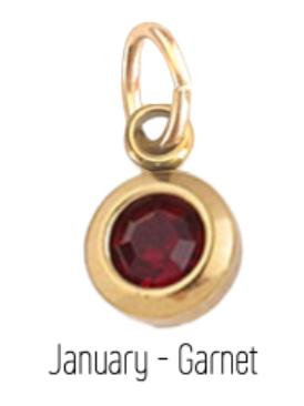Farrah B Birth Stone Charms