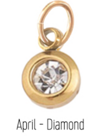 Farrah B Birth Stone Charms