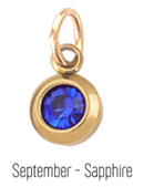 Farrah B Birth Stone Charms
