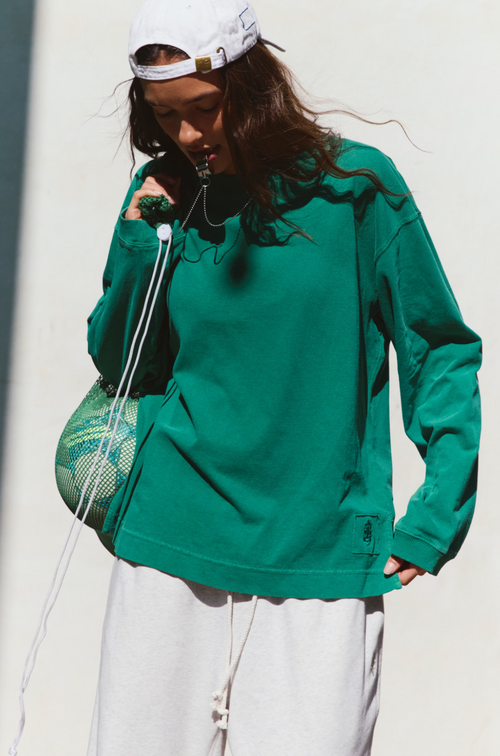 Hustle Layer Green Glow