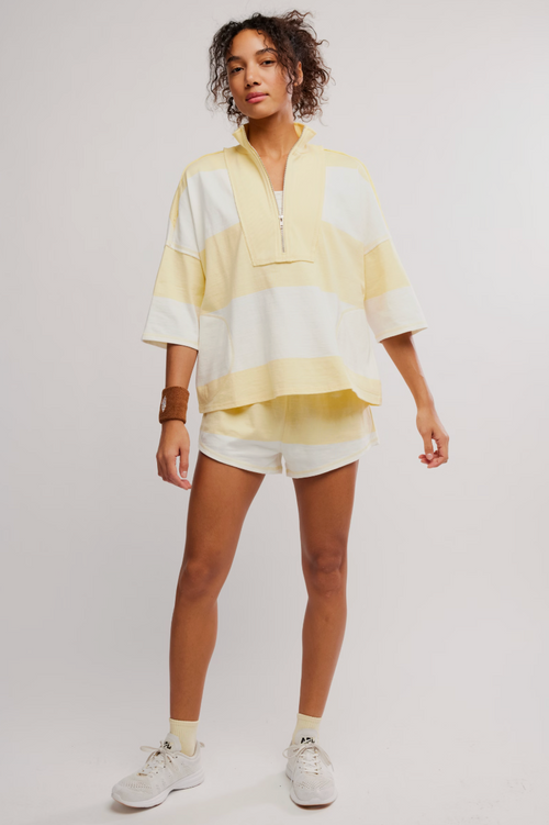 Retro Rugby Set Sunlit Yellow