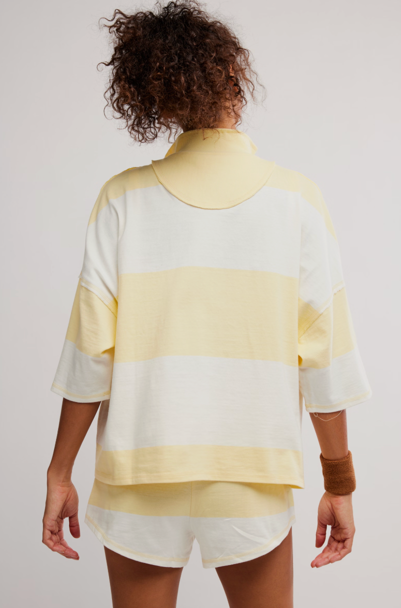 Retro Rugby Set Sunlit Yellow