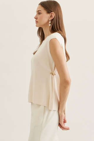 The Goldie Side Detail Top