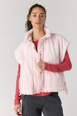 Scout It Out Vest Pink Blossom