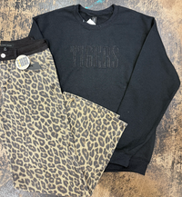 Tigers Tonal Black Sweatshirt