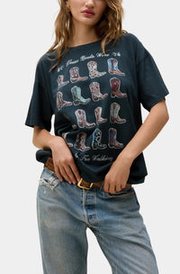 Boots for Walking Merch Tee by Daydreamer