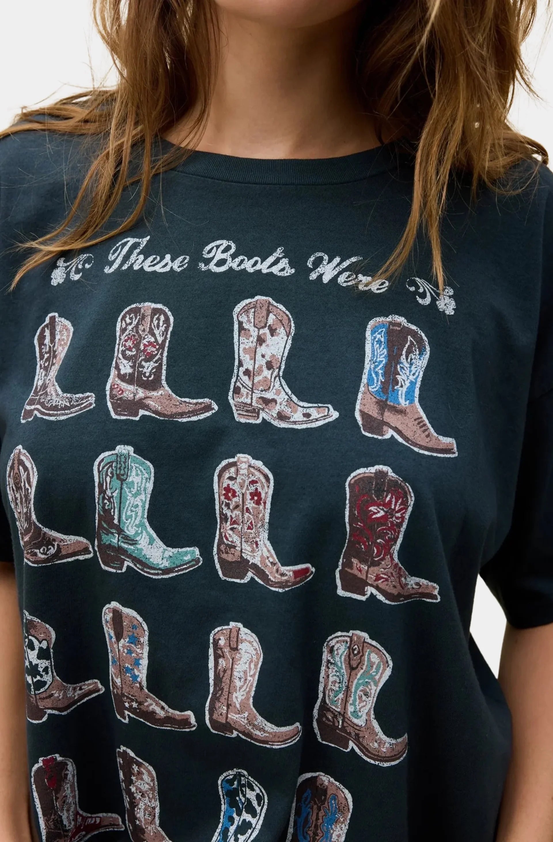 Boots for Walking Merch Tee by Daydreamer