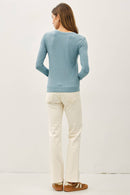 Essential Long Sleeve Off White