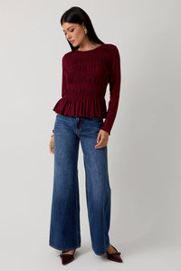 Luxe Smocked Top