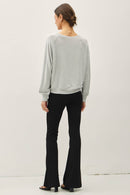 Essential Raglan Chestnut