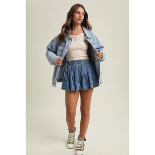 Boardwalk Breeze Denim Shorts