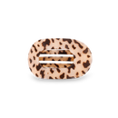 Round Flat Hair Clip | Small | Blonde Tortoise