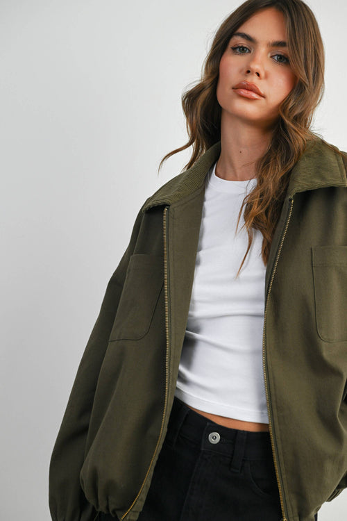 Ziggy Barn Jacket Olive