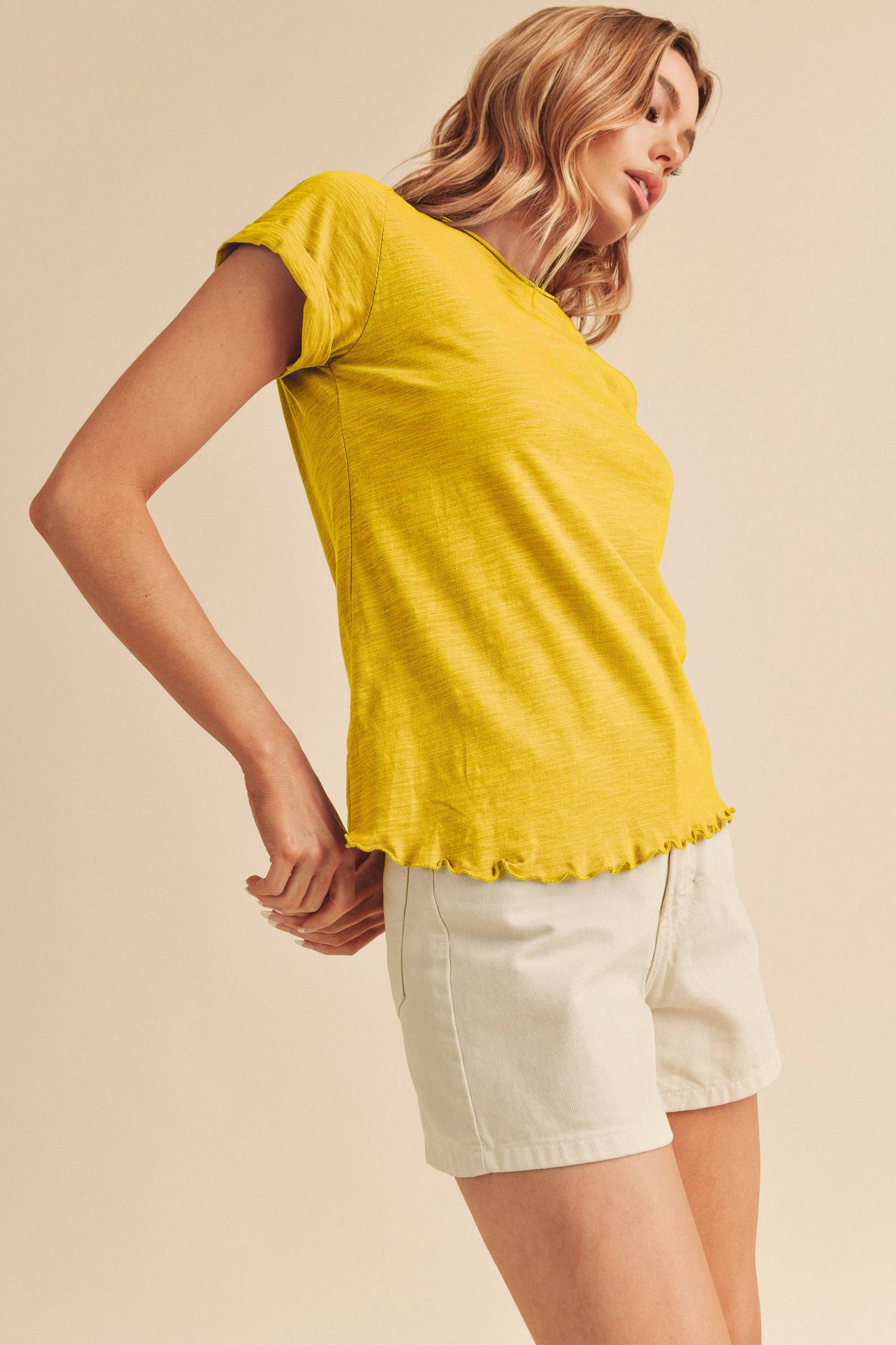 Gwen Tee Golden