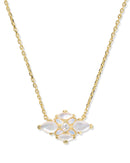 Abbie Crystal Short Pendant Necklace - Sugar Co.