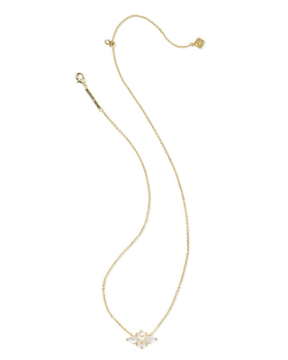 Abbie Crystal Short Pendant Necklace - Sugar Co.