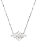 Abbie Crystal Short Pendant Necklace - Sugar Co.
