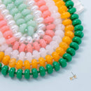 Acrylic Necklace Pink - Sugar Co.