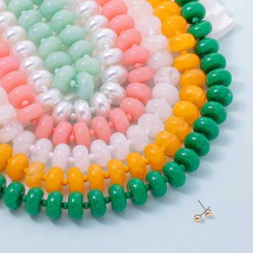 Acrylic Necklace Pink - Sugar Co.